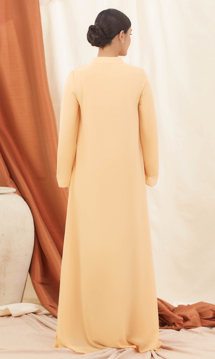 Leanis Dress in Candlelight Orange